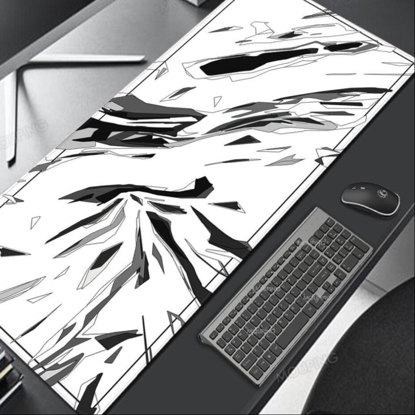 Tapis de Souris Noir & Blanc